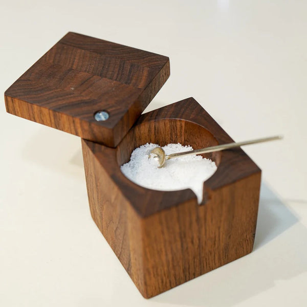salt cellar with Spoon