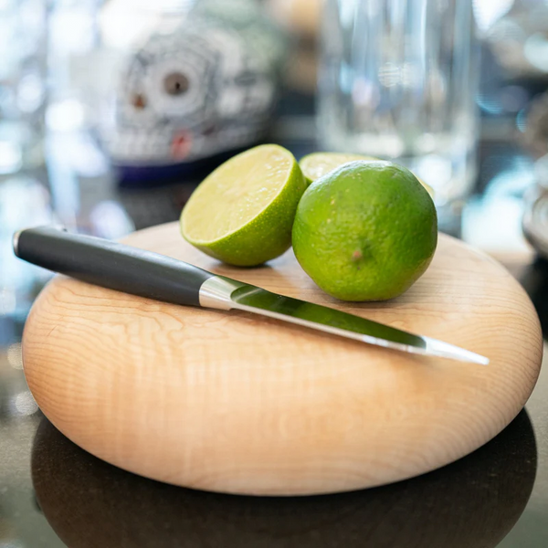 Small Round Wood Chopping Block