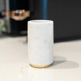 Brass & White Marble Creamer