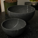 Chico Artisan Marble Bowl Black