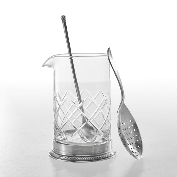 Match Luisa Mixing Glass With Strainer and Stirrer