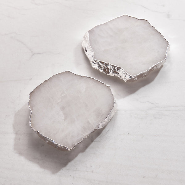 Kivita Crystal Quartz Coasters