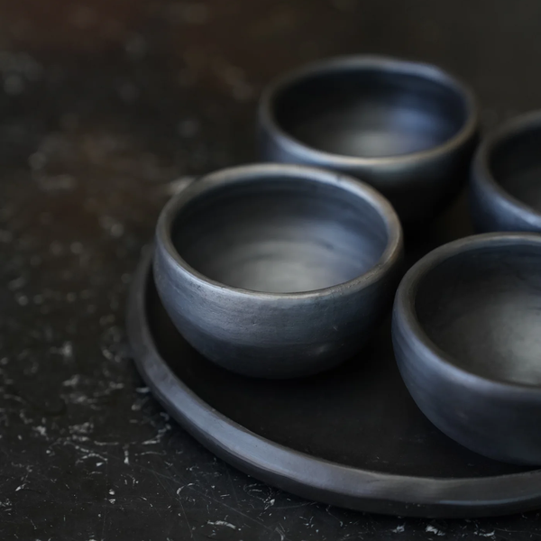 Barro Negro Tray & Mezcalero Set