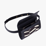 Zenú Belt Bag in Raffia and Leather