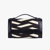 Zenú Belt Bag in Raffia and Leather
