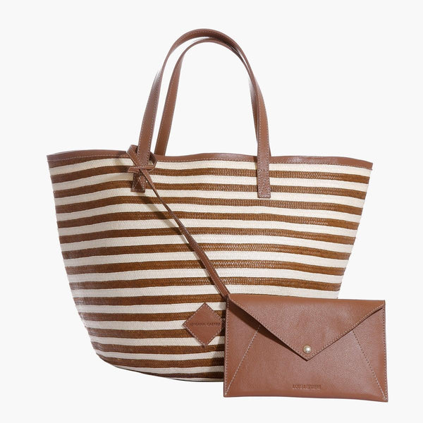 Marcial in Raffia and Leather