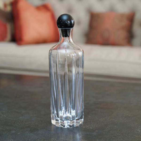 Elevo Luna Liquor Decanter, Obsidian