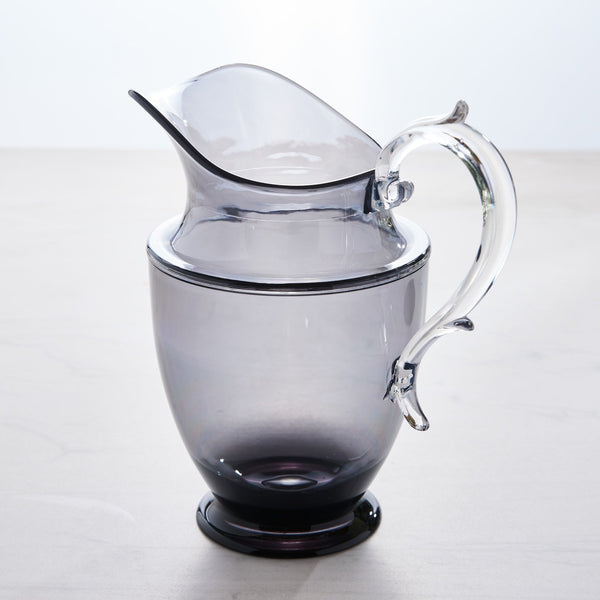 Federica Crystalline Pitcher Grigio