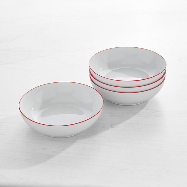 Fine Rouge Limoges Hollow Bowl