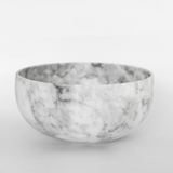 Grande Artisan Marble Bowl White
