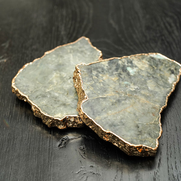 Kivita Coasters, Emerald & Gold