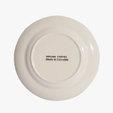 Le Crayon Dinner Plate in Burgundy