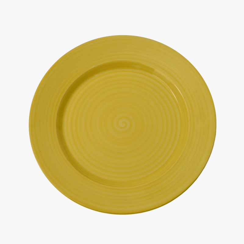 Le Crayon Dinner Plate in Yellow