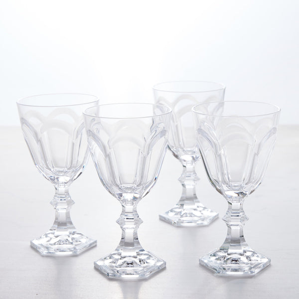 Dolce Vita Crystalline Wine Glass Claro
