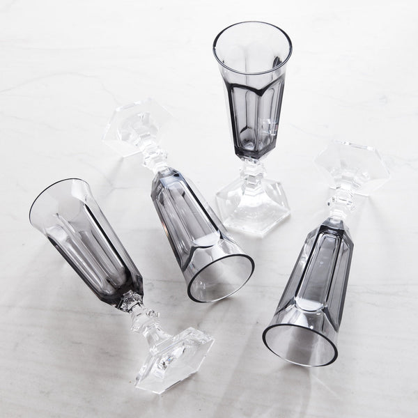 Dolce Vita Crystalline Flute Grigio