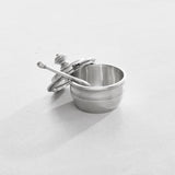 Match Piccolo Salt Cellar with Lid & Spoon