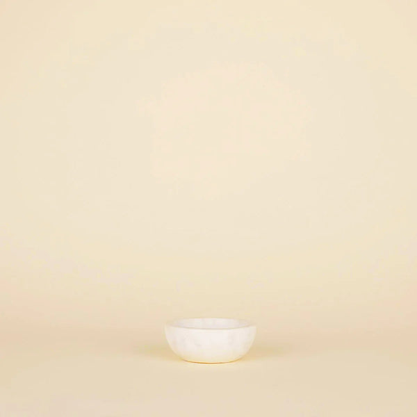 Medium White Marble Bowl