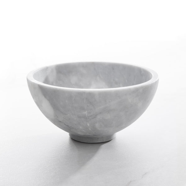 Artisan Marble Bowl White