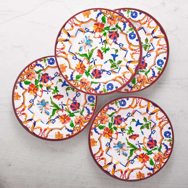 Pancale Salad Plate Bianca