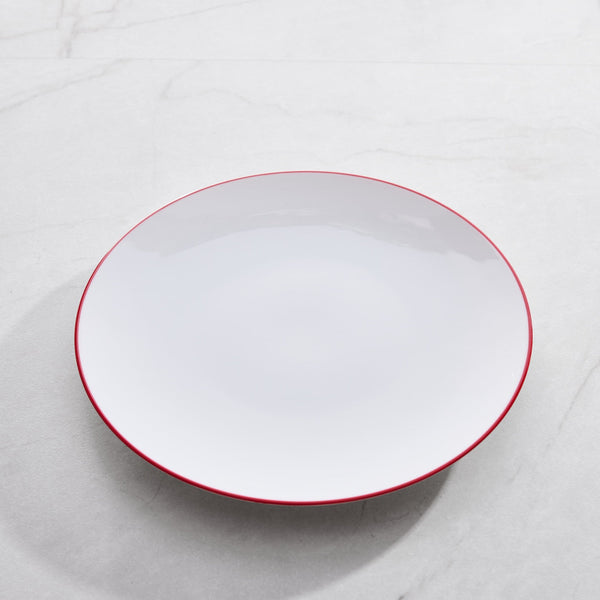 Fine Rouge Limoges Salad Plate
