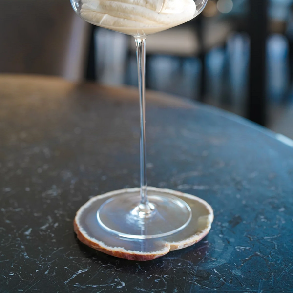 Pedra Coasters, Smoke Agate, Set of 4