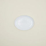 Organic Dishware - White Stoneware Serving Platter